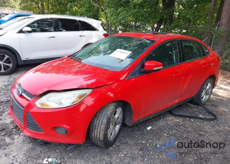2014 Ford Focus Se из США, поврежденный, VIN 1FADP3F27EL426755